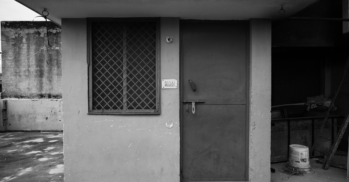 technician toolbox house entrance — Blythewood Locksmiths
